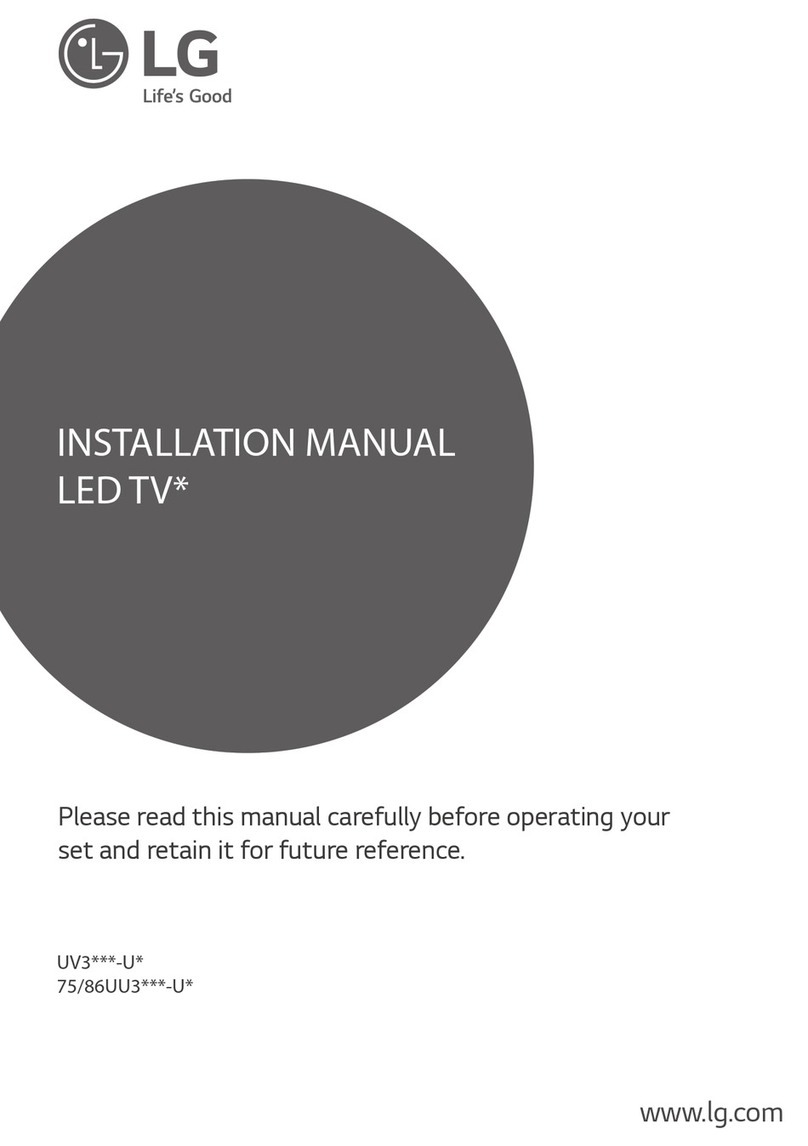 LG 75/86UU3 U Series User manual