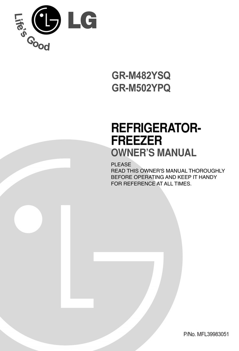 LG GR-M482YSQ owner's manual