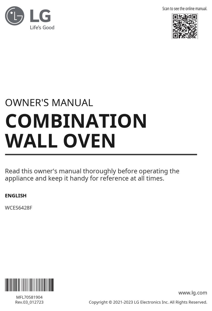 LG WCES6428F.BRSLSTD User manual