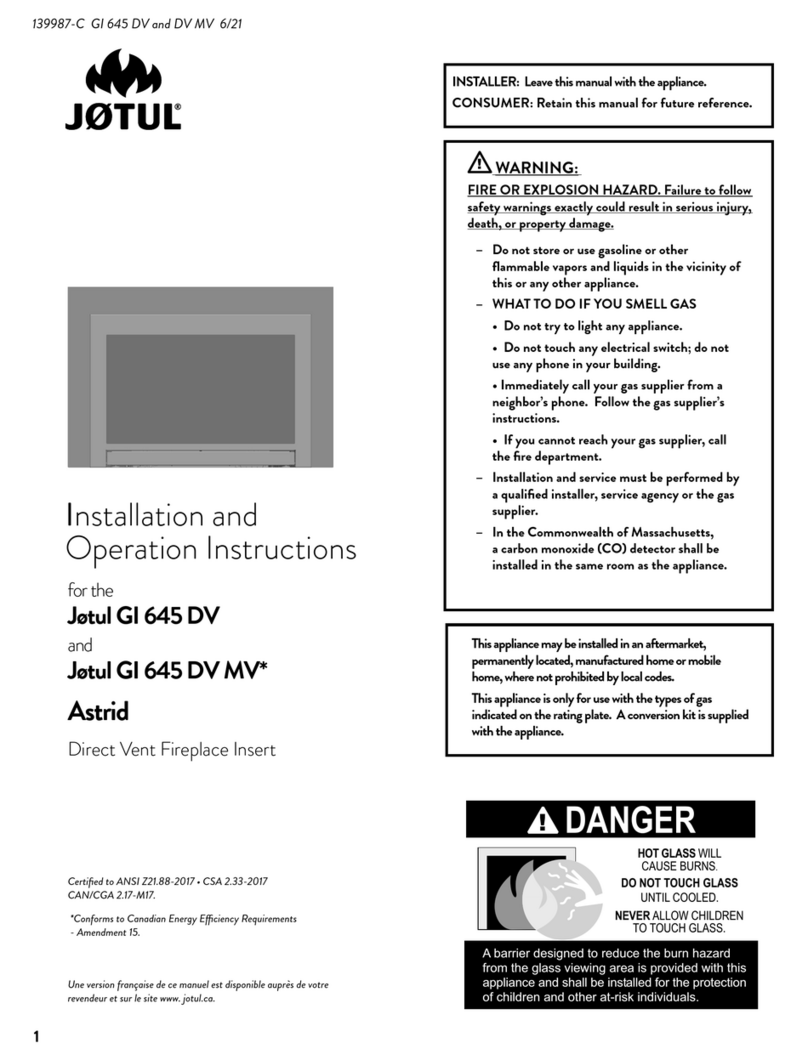 Jøtul Astrid Owner's manual