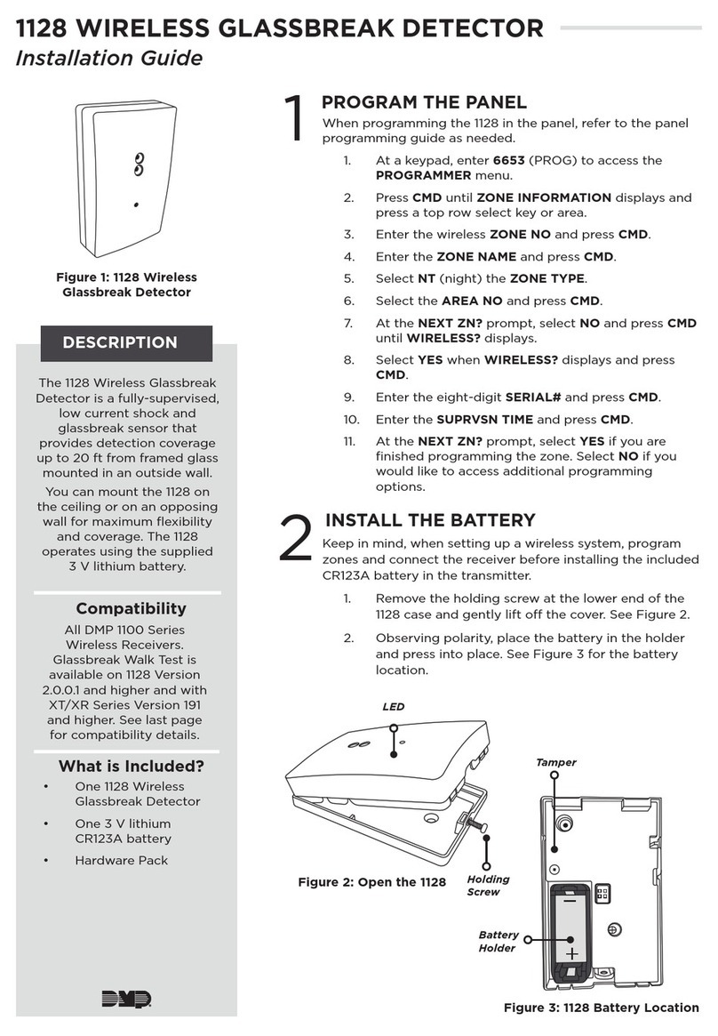 DMP Electronics 1128 installation guide