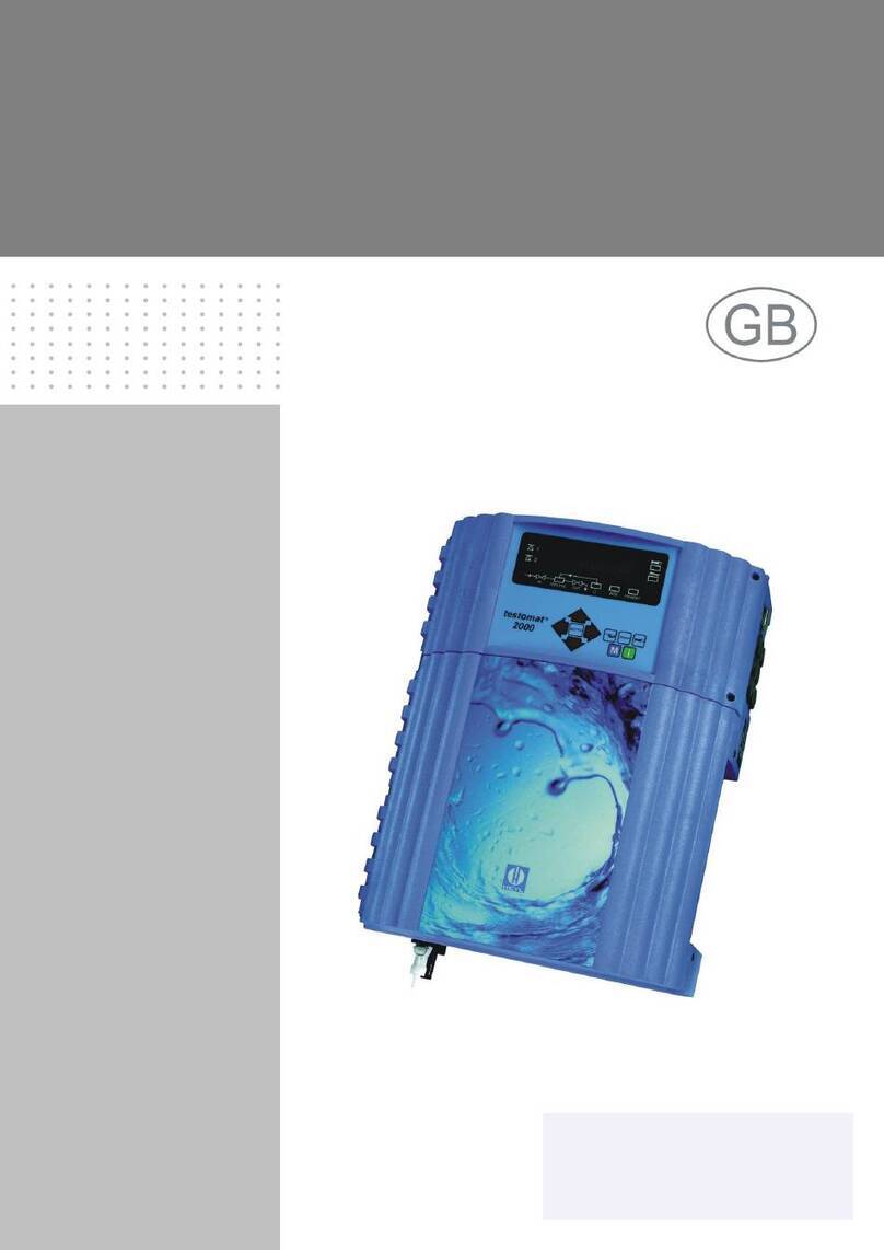 Lenntech Testomat 2000 CLO2 operating instructions