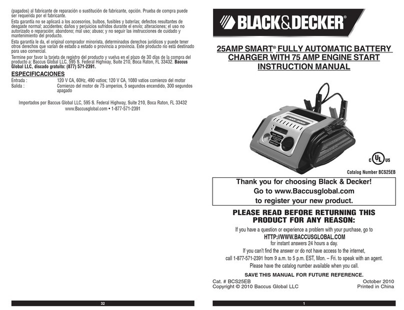 Black & Decker BCS25EB User manual