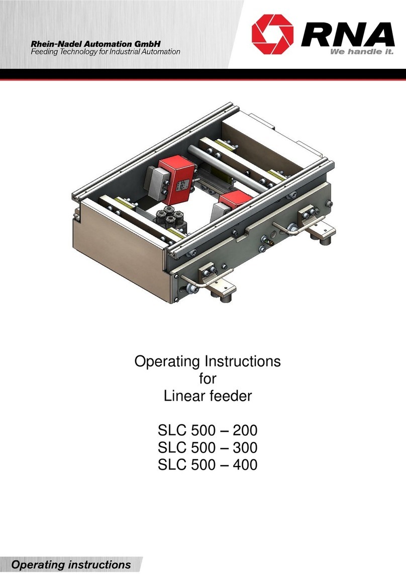 RNA SLC 500-200 operating instructions
