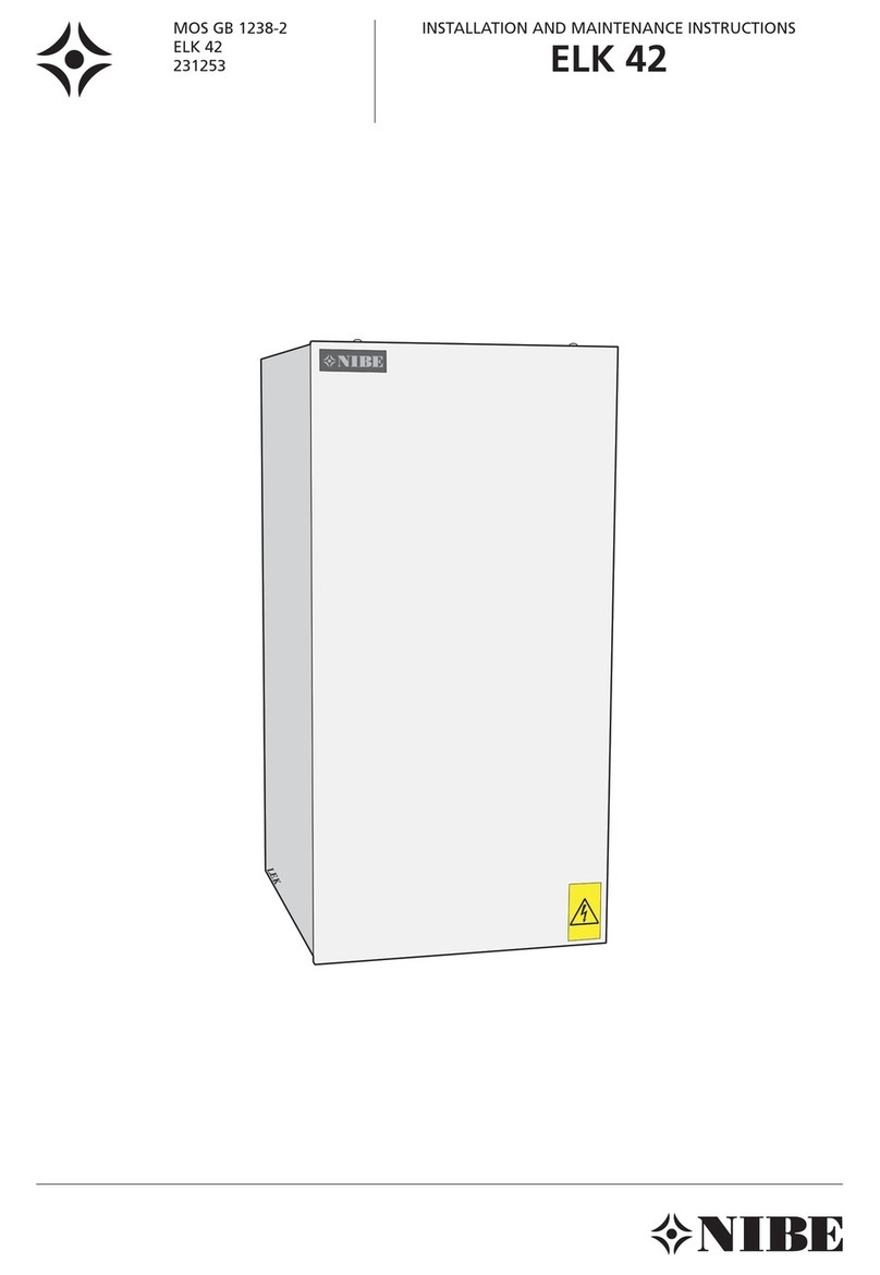Nibe ELK 42 User manual Nibe ELK 42 User manual