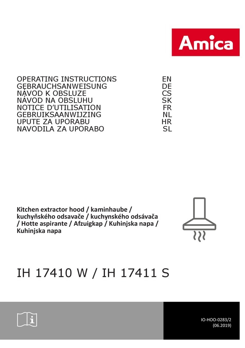 Amica IH 17410 W User manual Amica IH 17410 W User manual