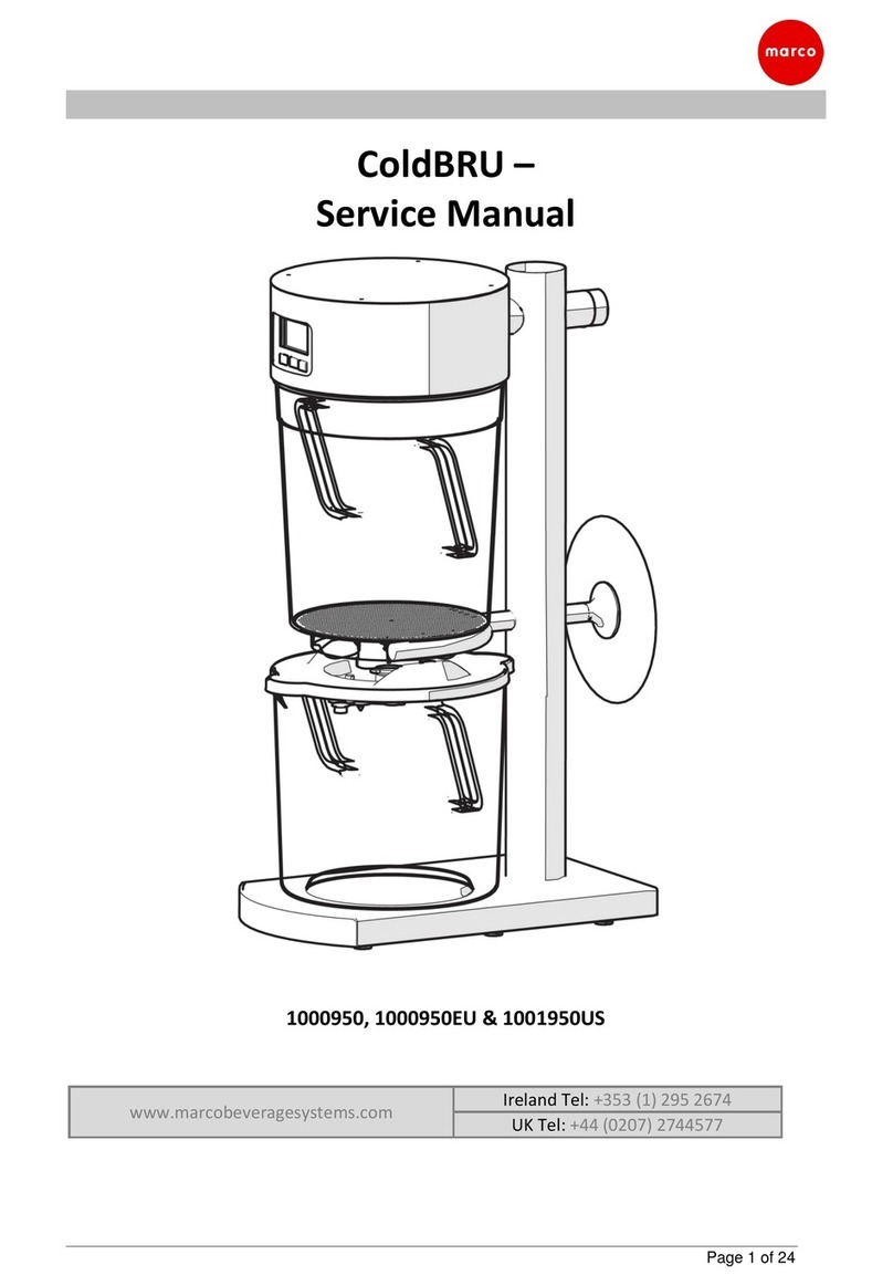 Marco 1000950 Service manual