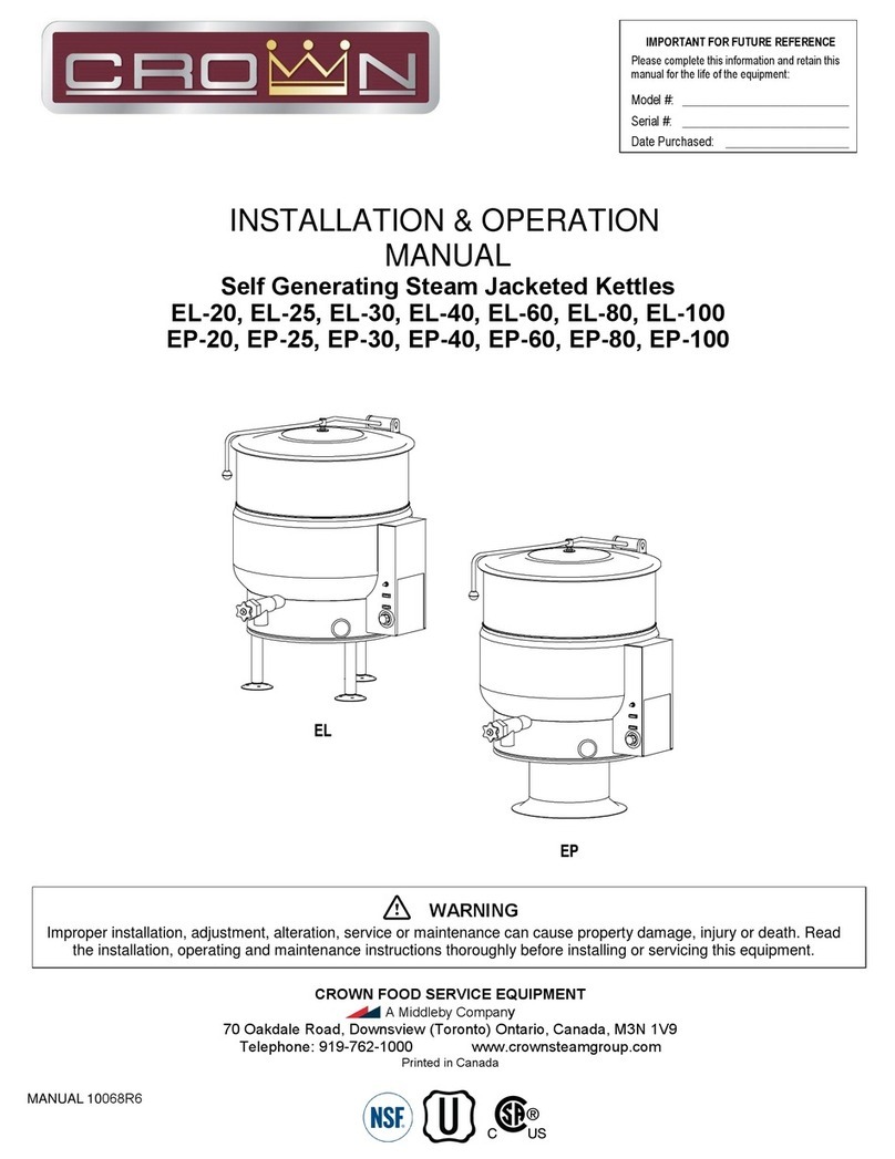 Crown EL-25 Installation & operation manual