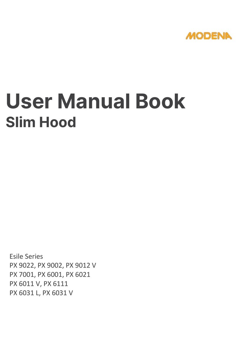 Modena Esile Series Owner's manual
