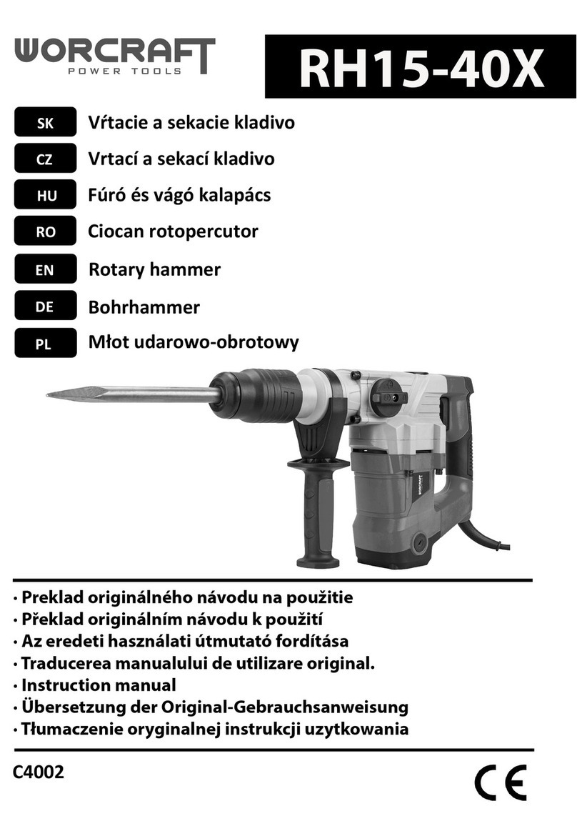 Worcraft RH15-40X instruction manual