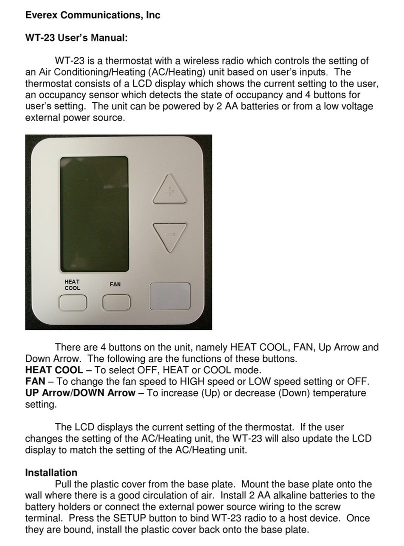 Everex WT-23 user manual