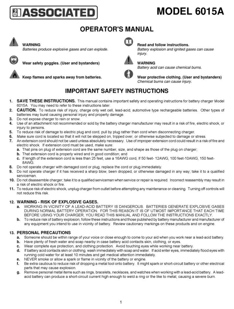 Associated Equipment 6015A Operator's manual