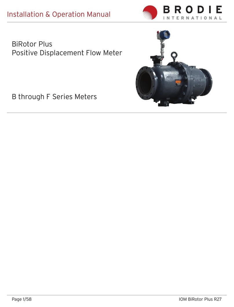 Brodie BiRotor Plus B27X Installation & operation manual