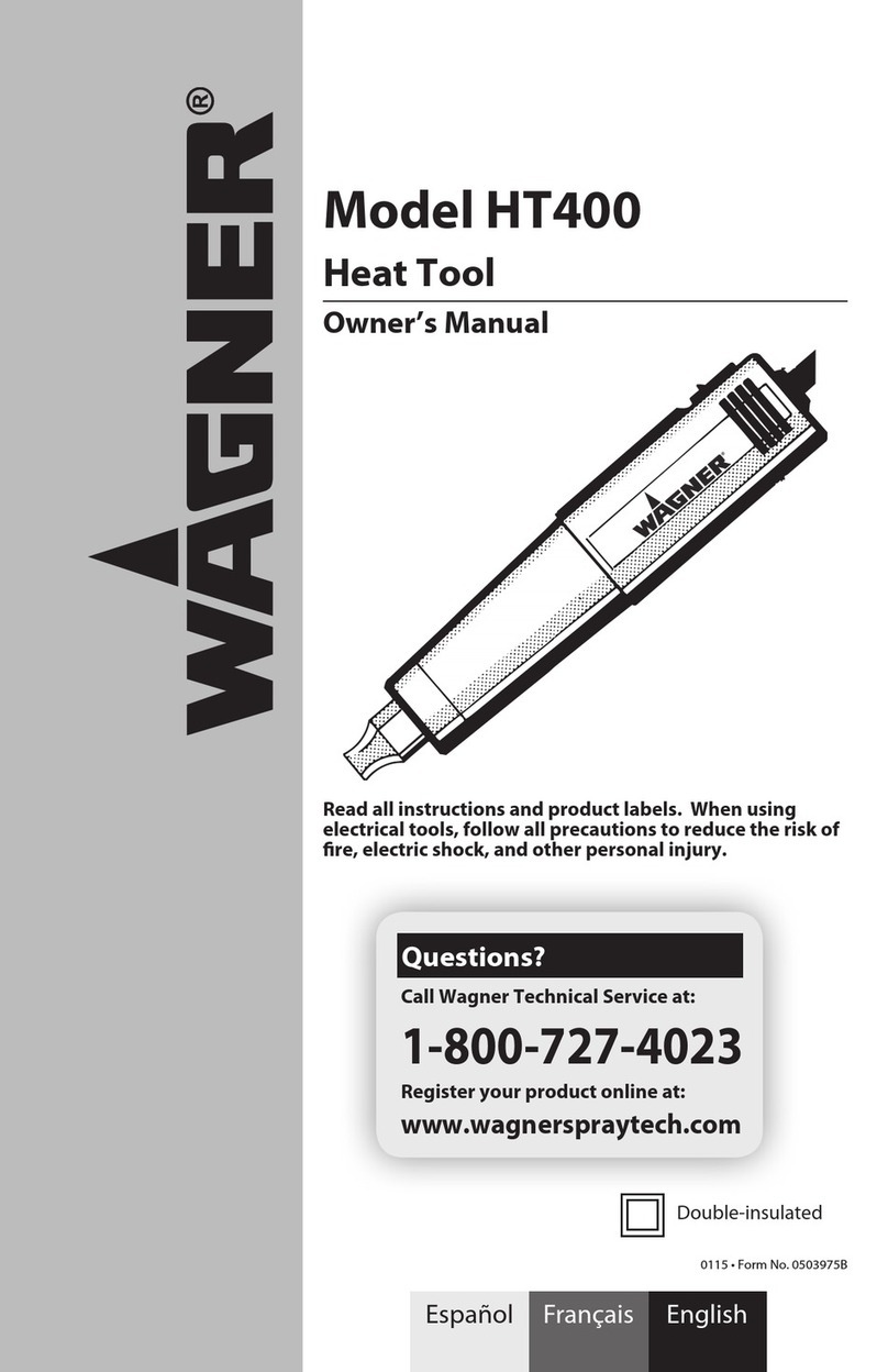 WAGNER HT400 owner's manual