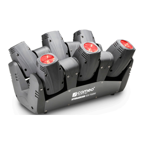 Cameo HYDRABEAM 600 RGBW user manual