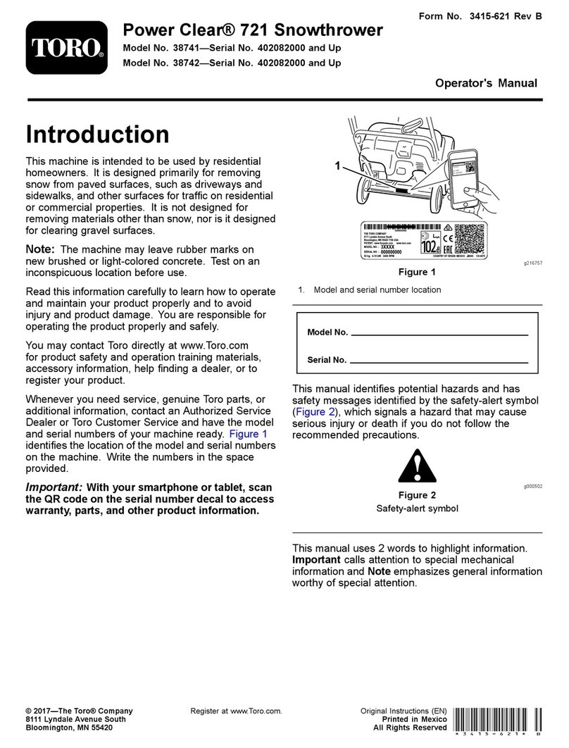 Toro 38741 Operator's manual