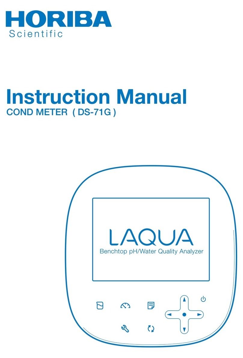 Horiba Scientific DS-71G instruction manual