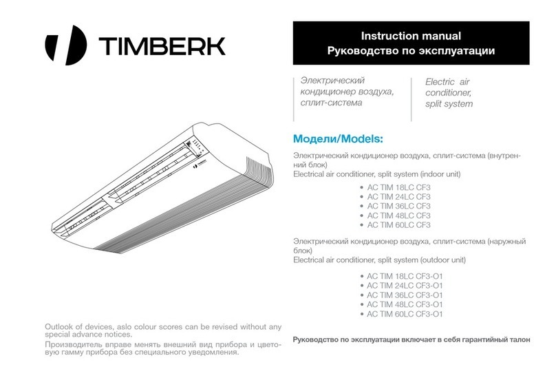 Timberk AC TIM 18LC CF3 User manual
