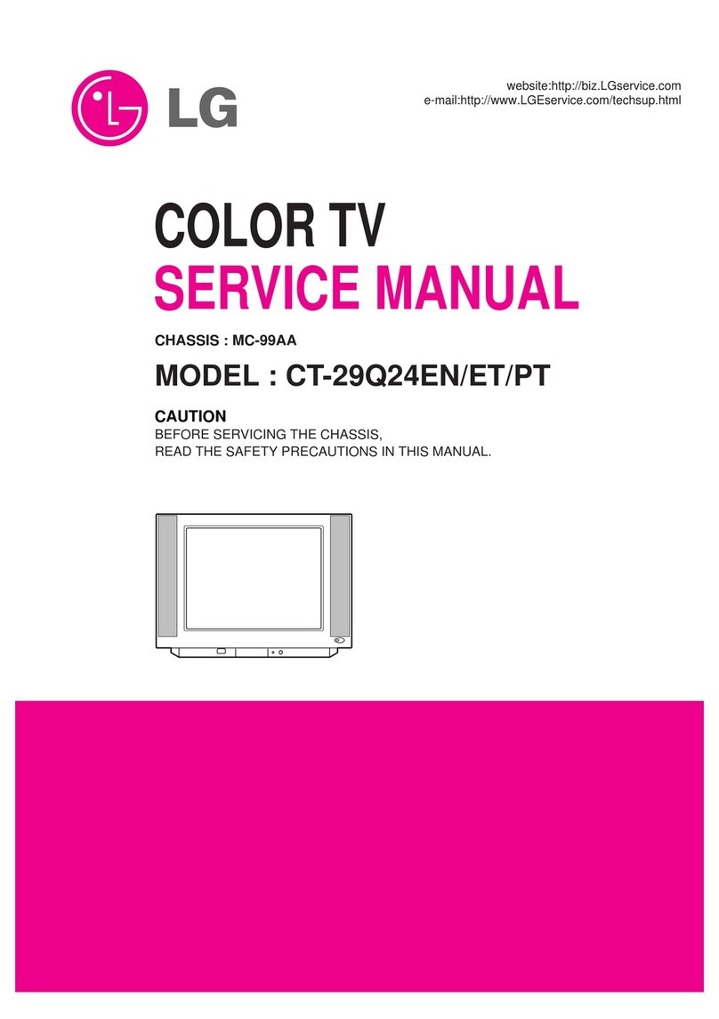 LG CT-29Q24EN User manual