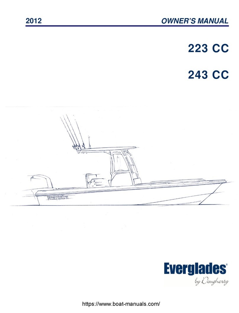 Everglades CC 243 2012 owner's manual