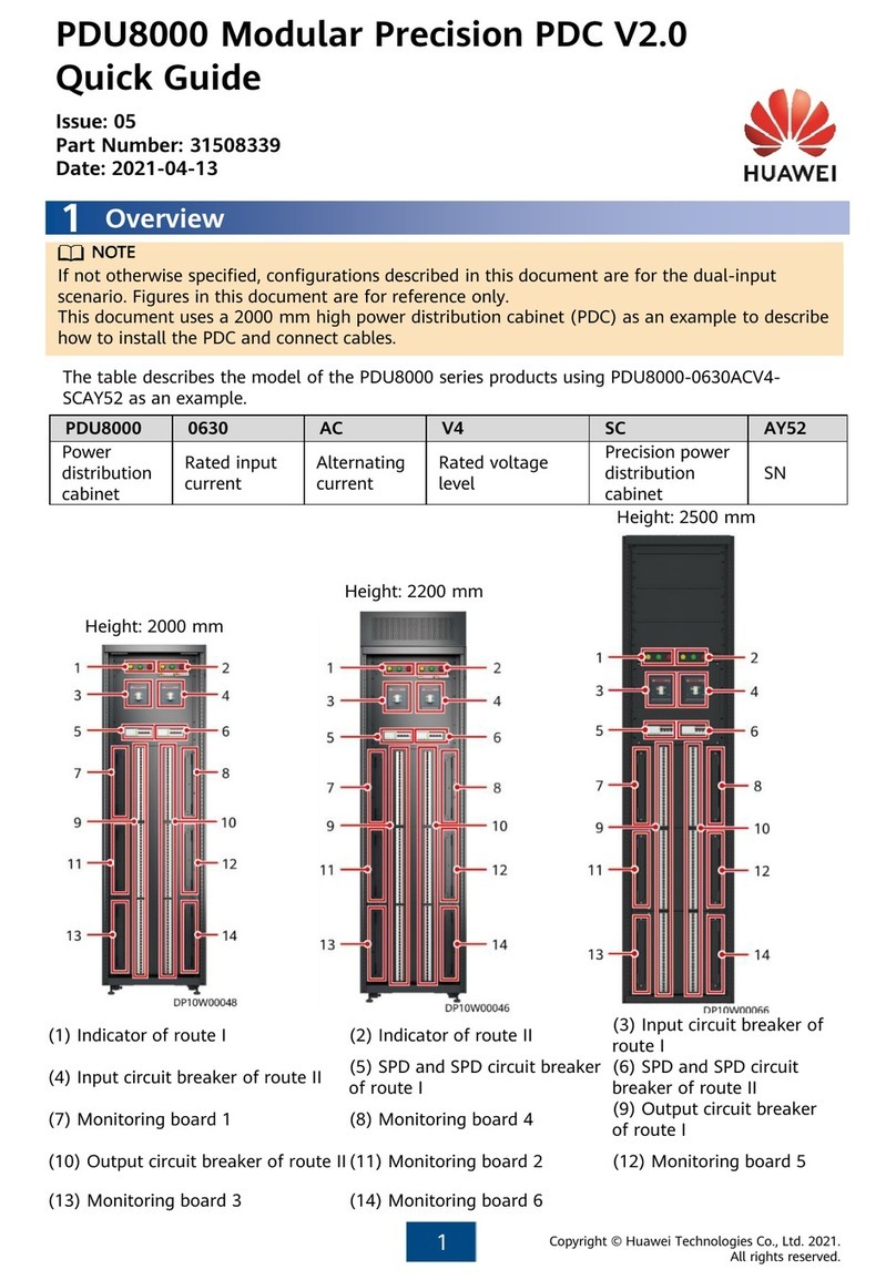 Huawei PDU8000 Series User manual