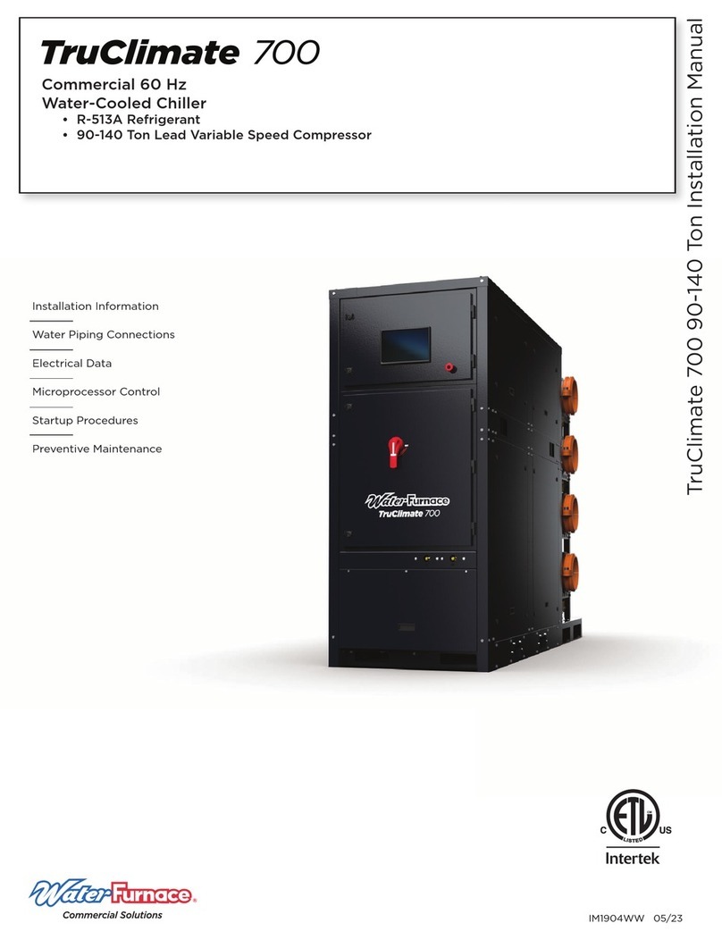 Water Furnace TruClimate 700 User manual