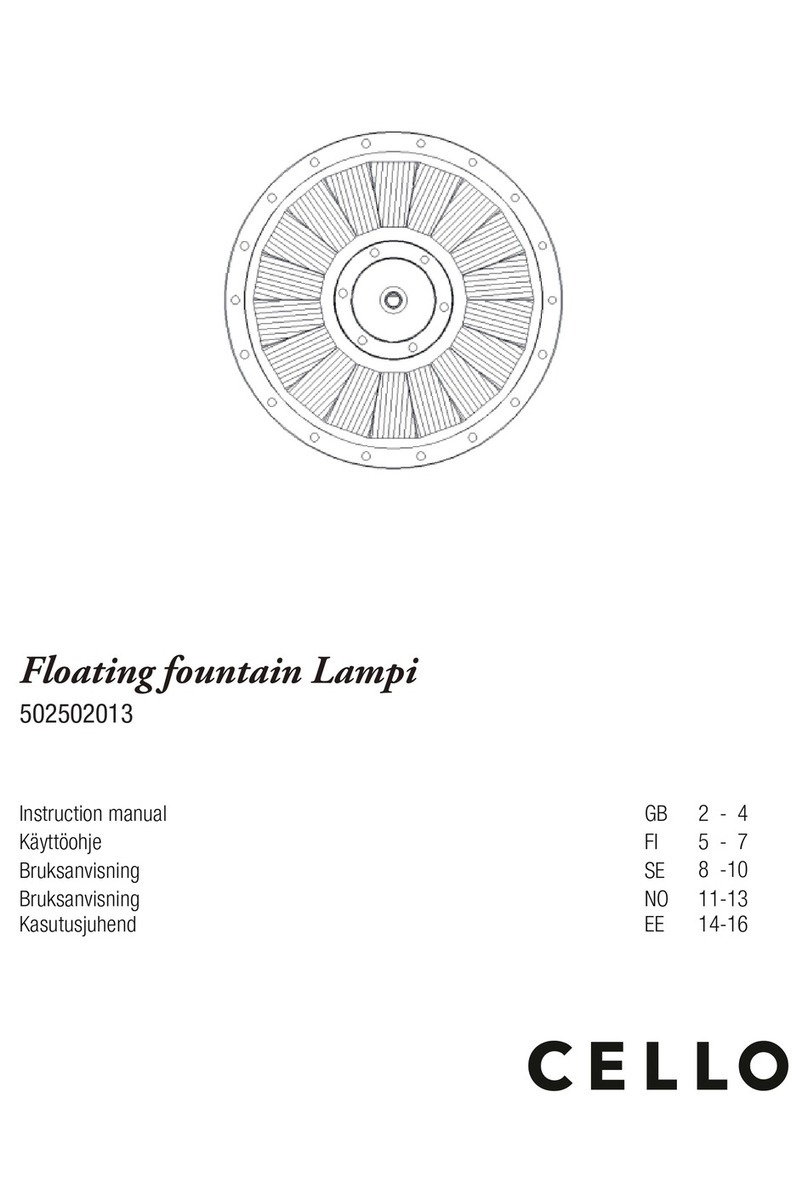 Cello Lampi instruction manual