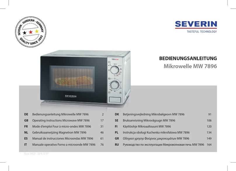 SEVERIN MW 7896 User manual