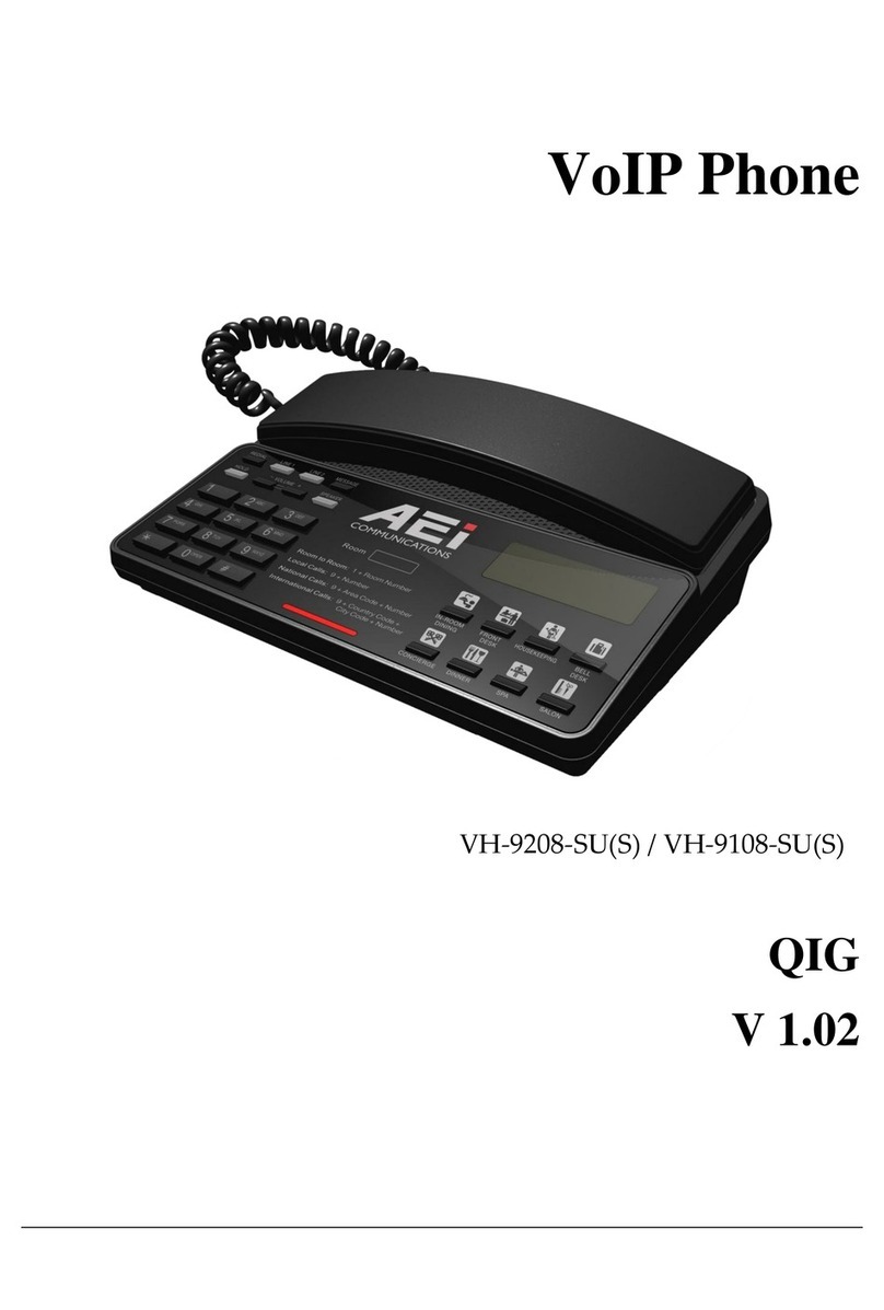 AEI VH-9208-SU(S) User manual