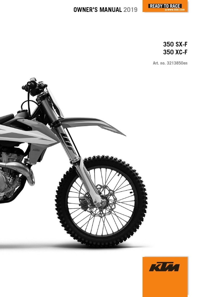 KTM 350 SX-F Cairoli replica User manual
