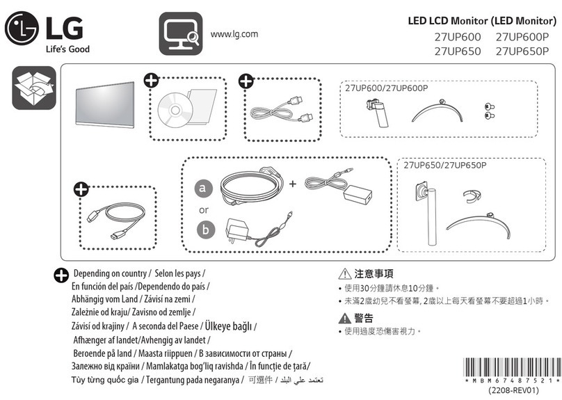 LG 27UP600P User manual