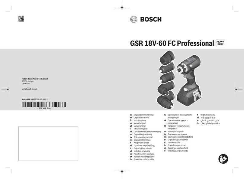 Bosch 06019G7102 User manual