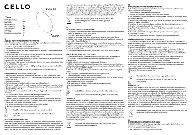 Cello Circle instruction manual