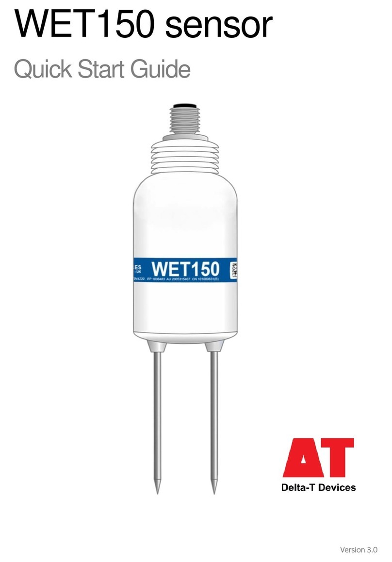 Delta-T Devices WET150 quick start guide