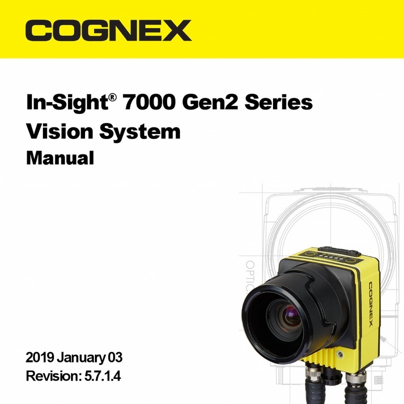 Cognex In-Sight 7000 Gen2 Series User manual Cognex In-Sight 7000 Gen2 Series User manual