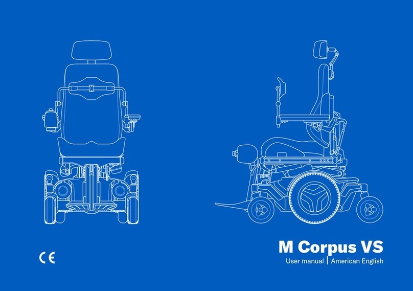 Permobil M Corpus VS User manual