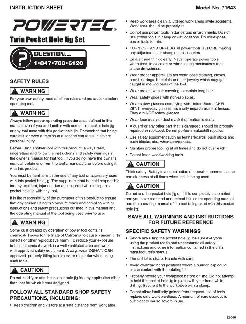Power Tec 71643 User manual