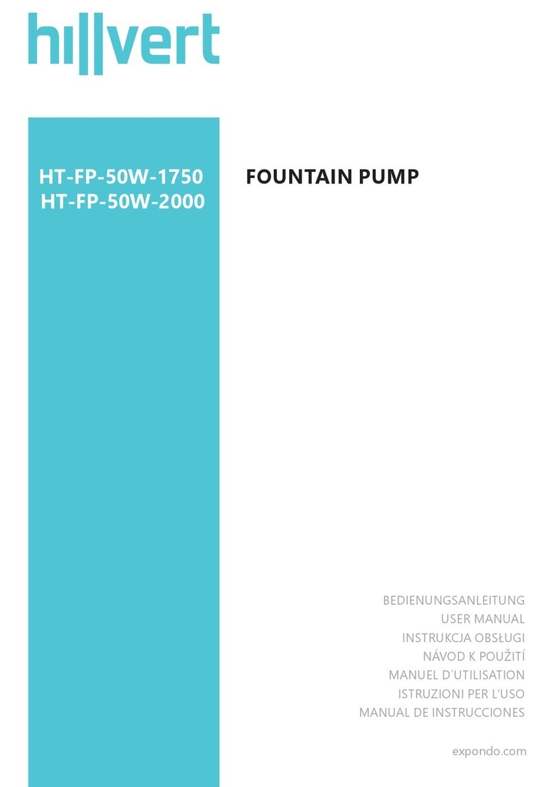 hillvert HT-FP-50W-1750 User manual