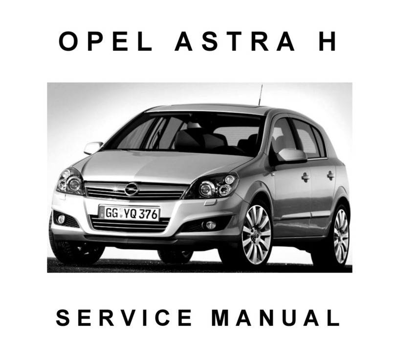 Opel ASTRA H 2004 Service manual