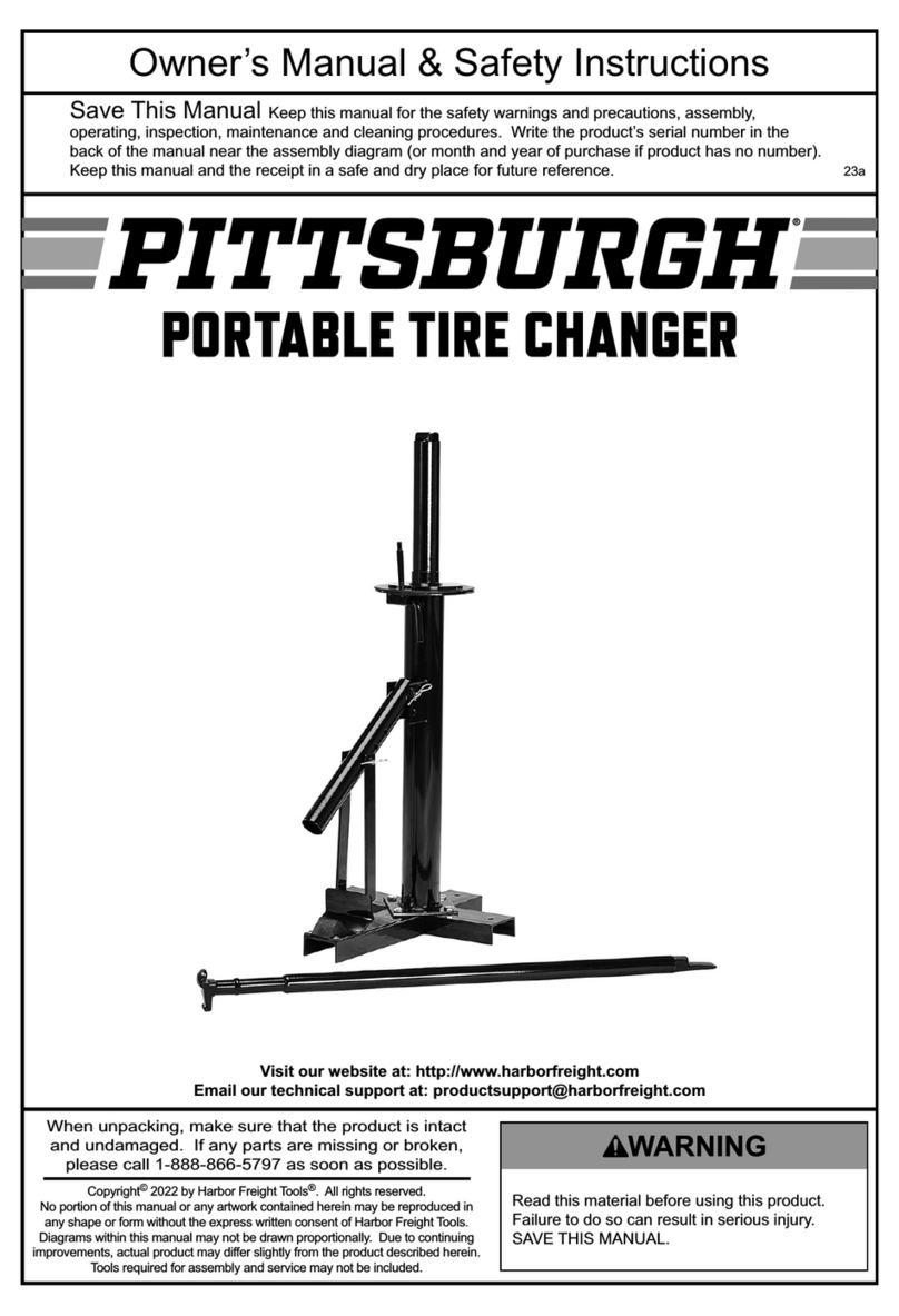 Pittsburgh 58731 Owner's manual & safety instructions