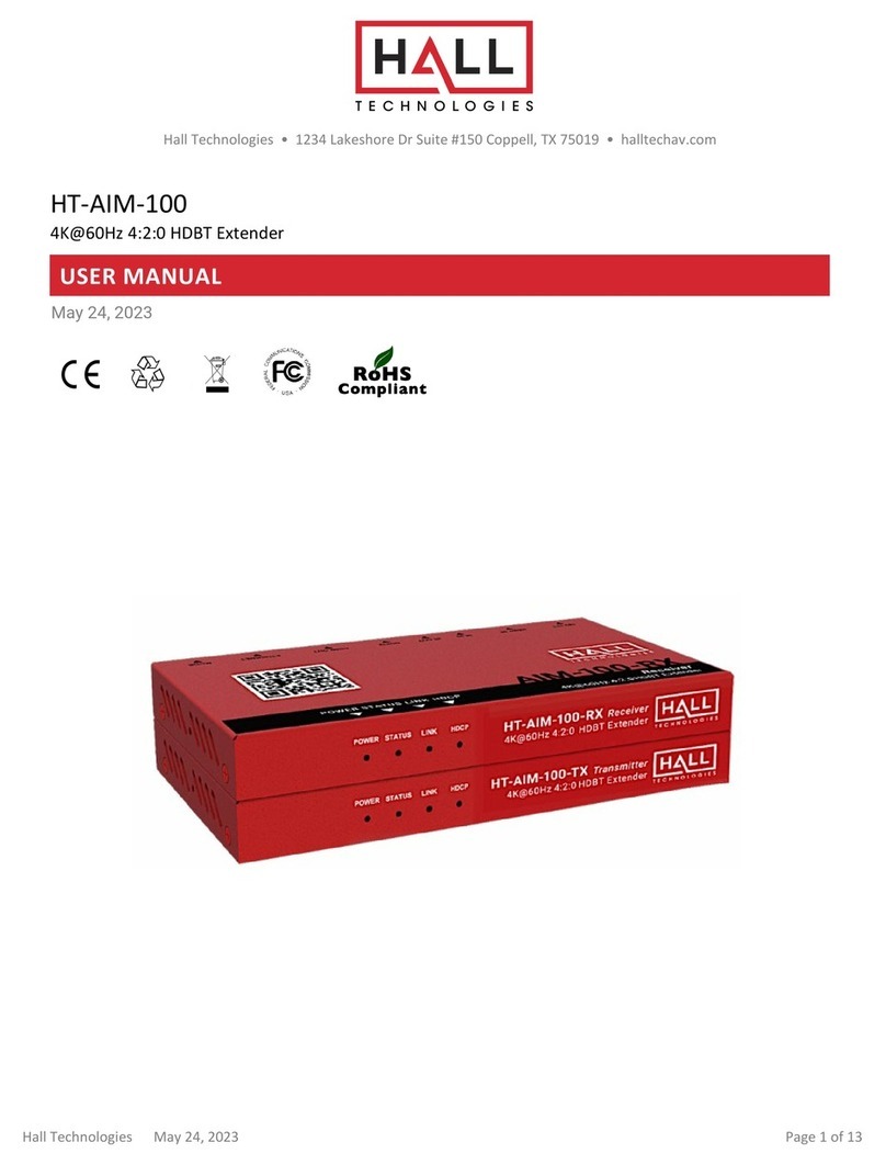 Hall Technologies HT-AIM-100 user manual