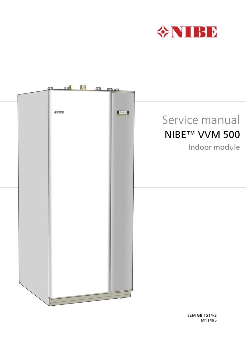 Nibe VVM 500 User manual