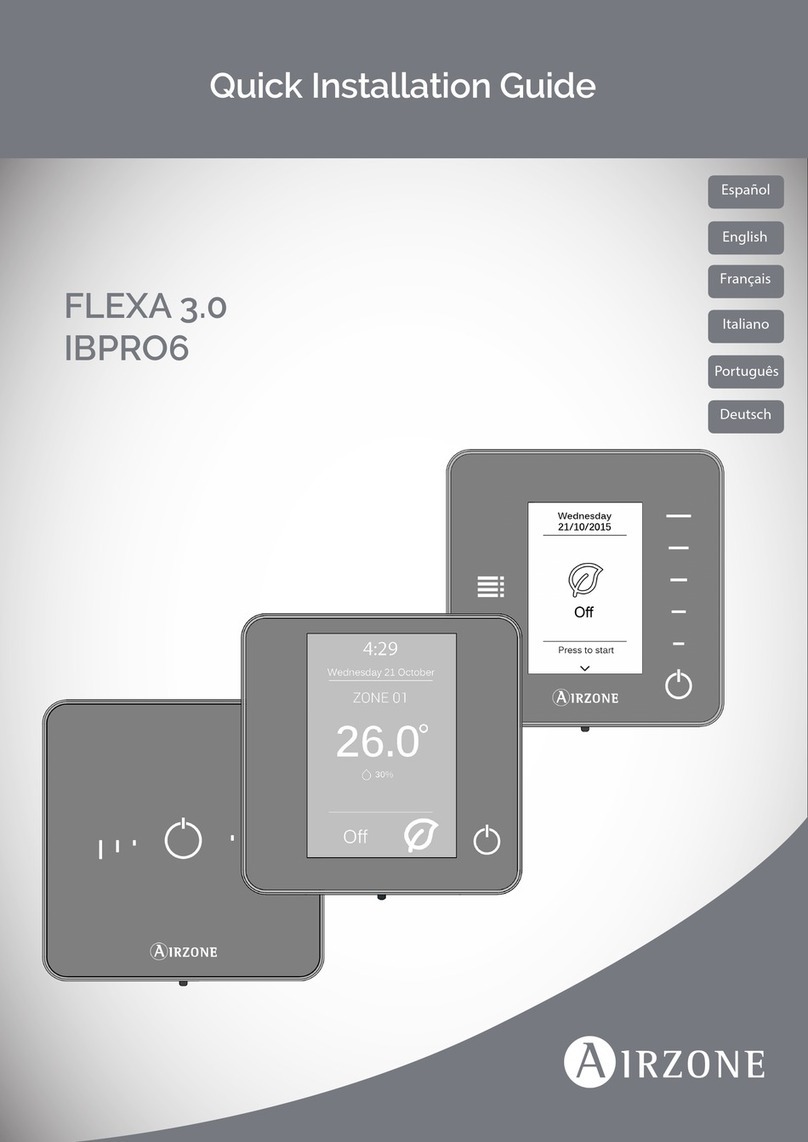 Airzone Flexa 3.0 User manual