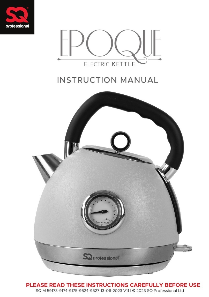 SQ Professional EPOQUE instruction manual