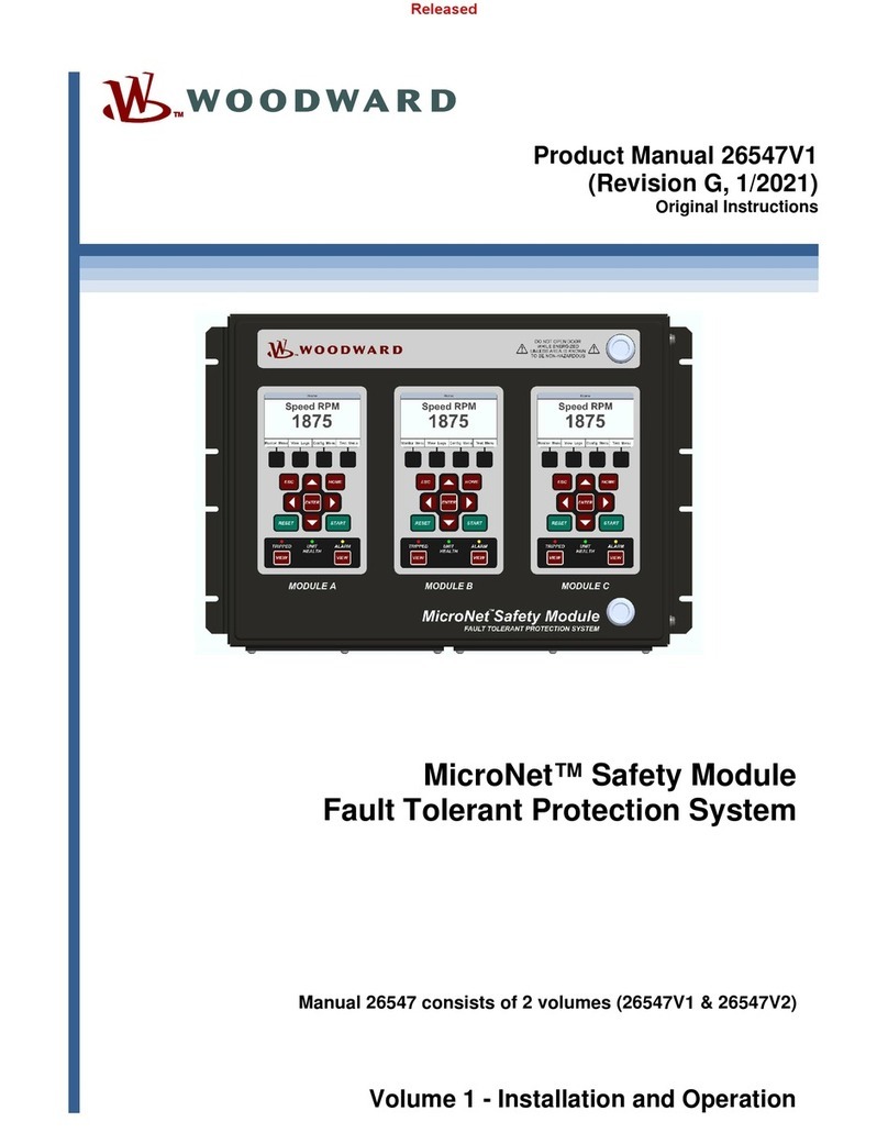 Woodward MicroNet 8237-1252 User manual Woodward MicroNet 8237-1252 User manual