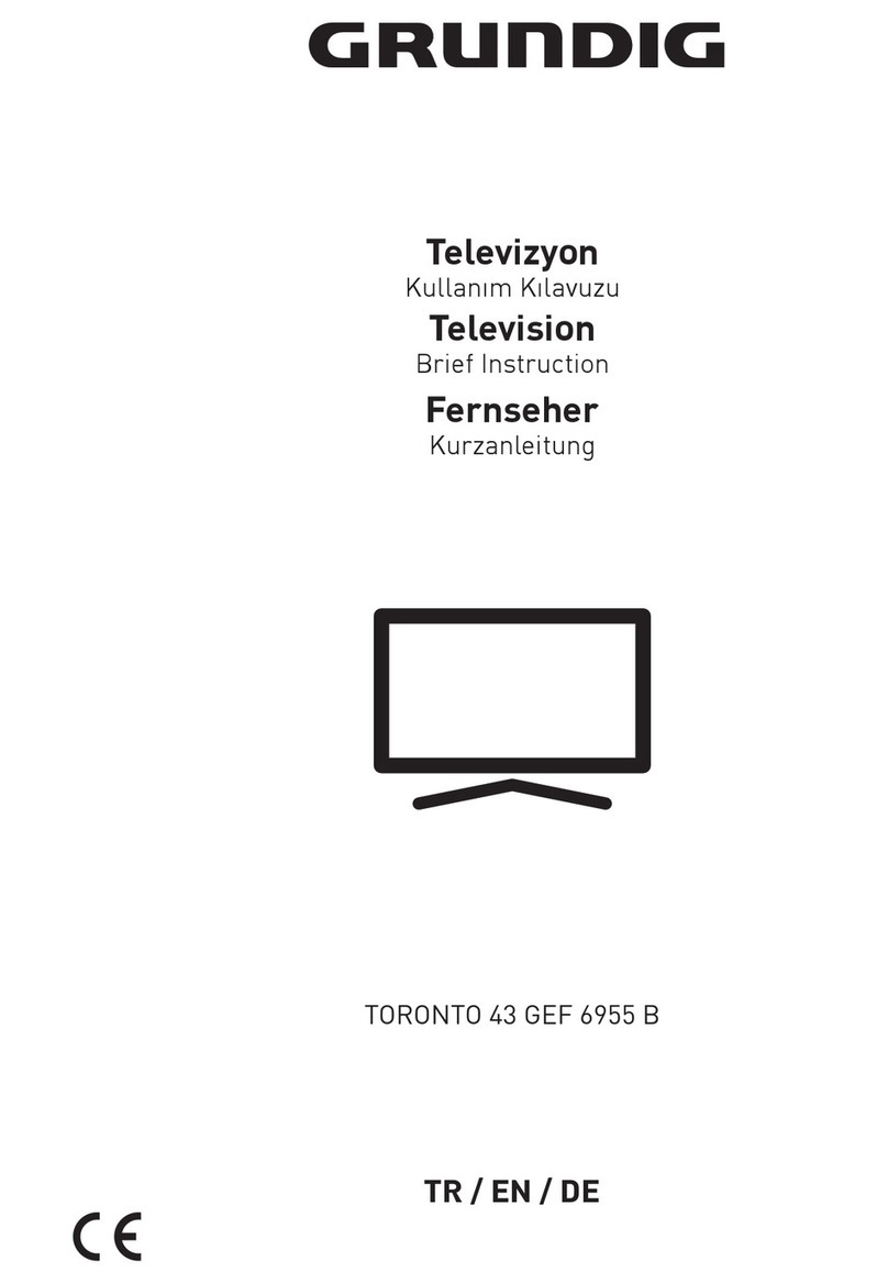 Grundig TORONTO 43 GEF 6955 B Reference guide