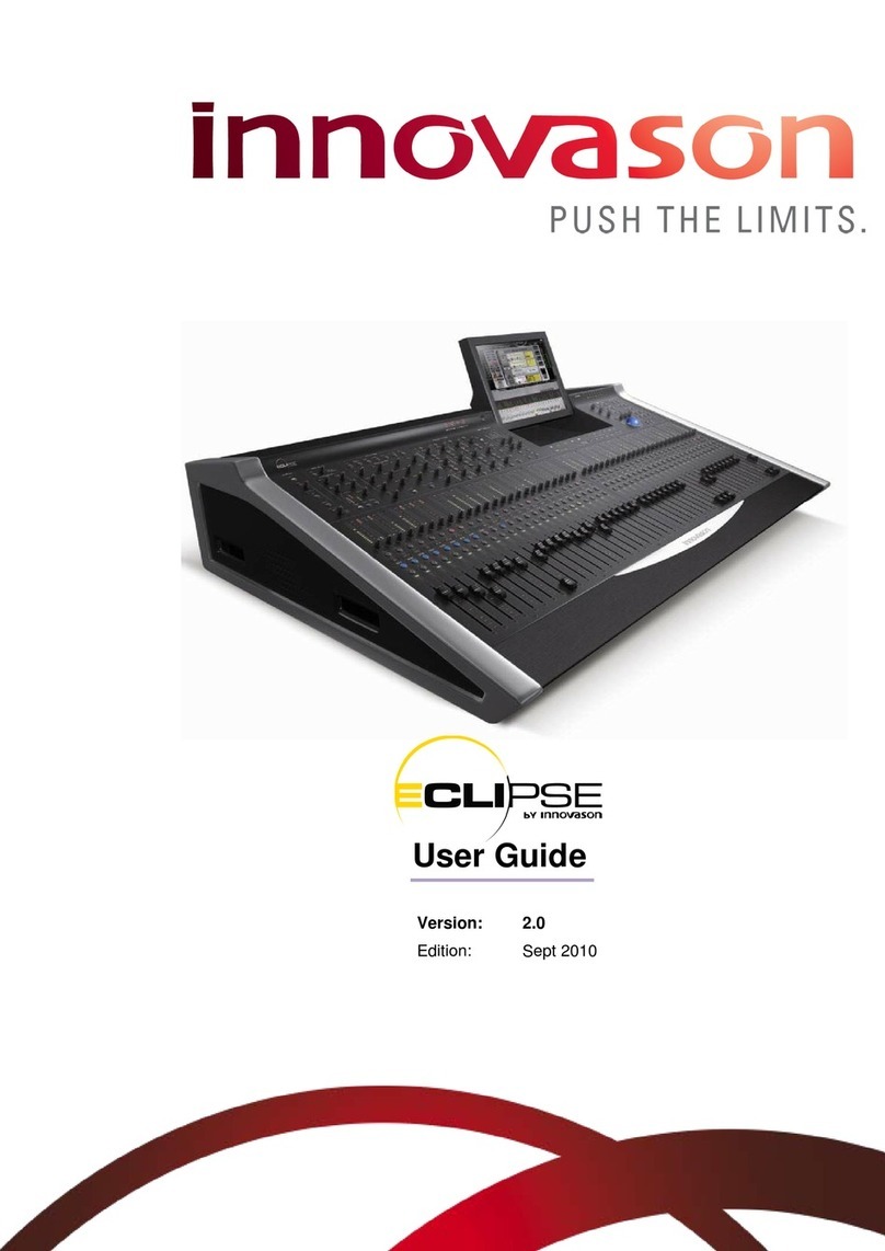 INNOVASON Eclipse user guide
