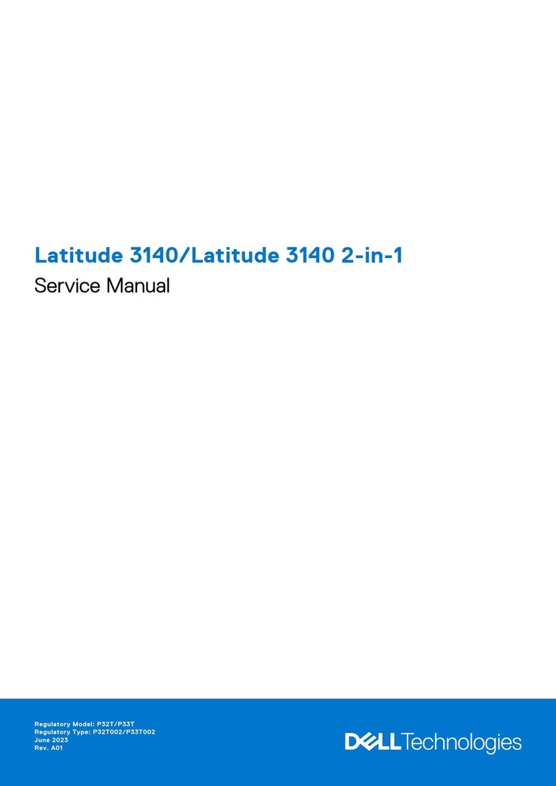 Dell Latitude 3140 User manual