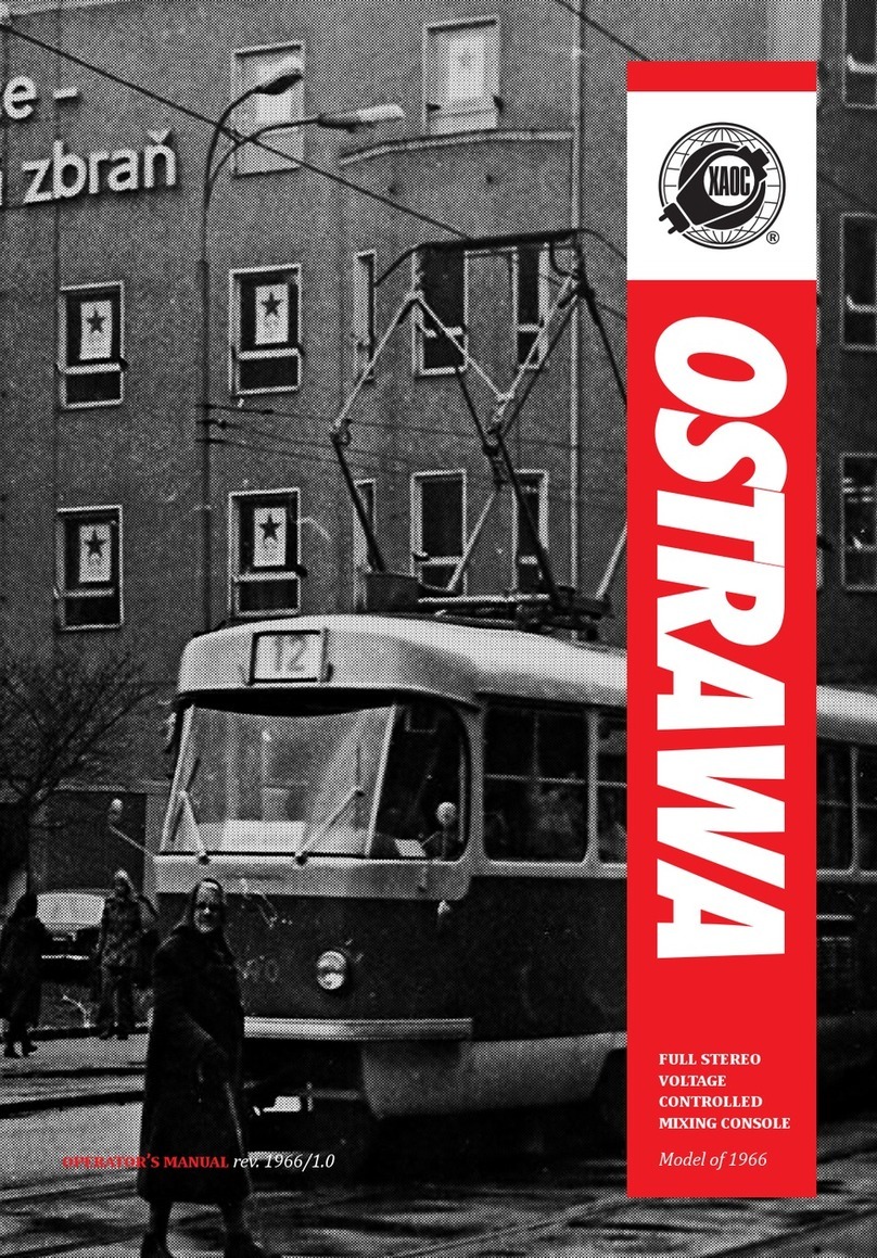Xaoc Devices OSTRAWA owner's manual