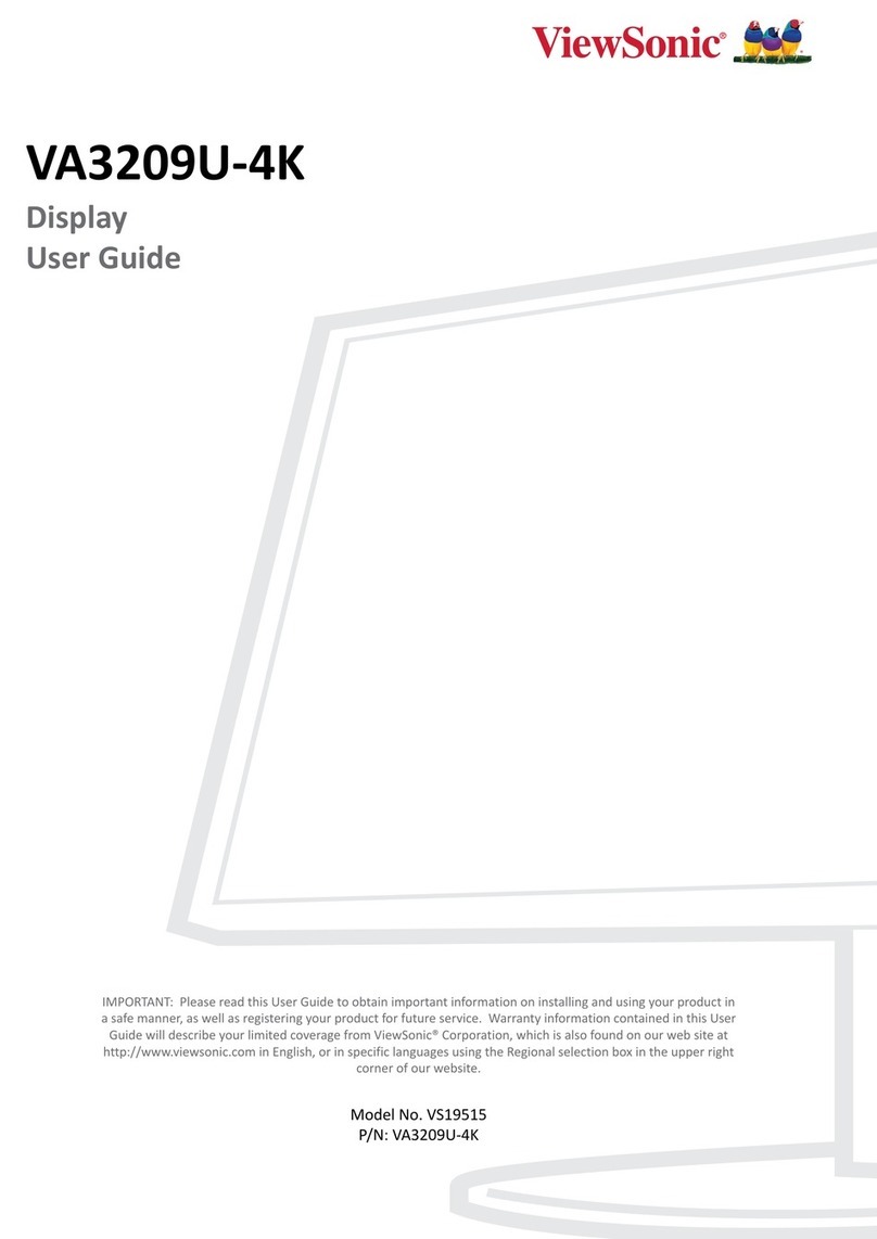 ViewSonic VA3209U-4K User manual